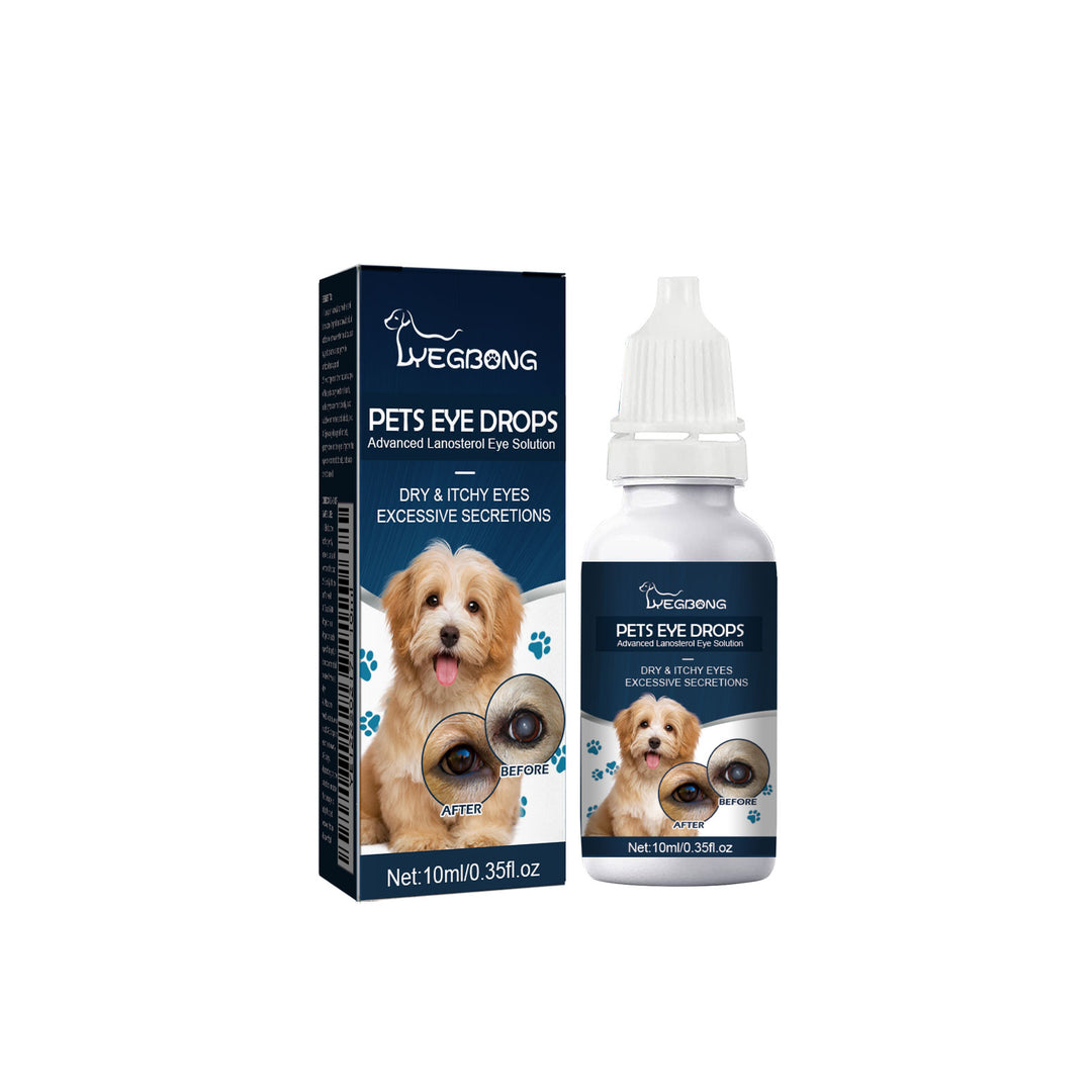 KOLUSE 10ML.0.35FL.OZ Pets Eye Drops Dry & Itchy Eyes Excessive Secretions