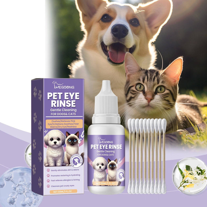 KOLUSE Pet Eye Rinse Eye Wash Solution