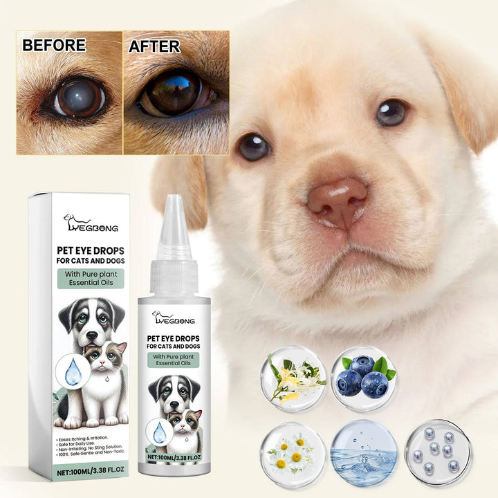 KOLUSE Pet Eye Drops Dog Cat Conjunctivitis Eye Drops