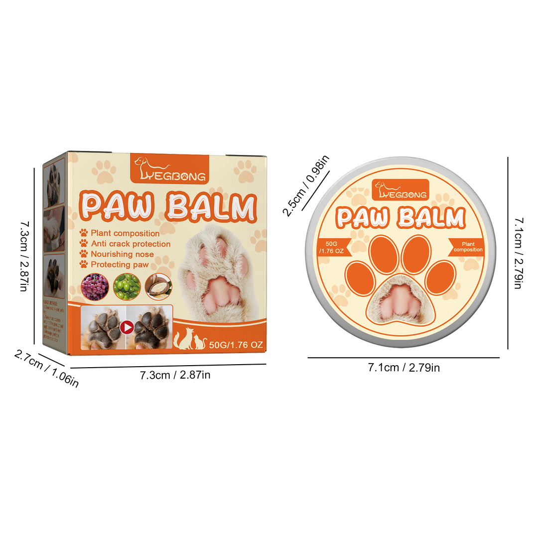 KOLUSE 50G/1.76OZ Pet Paw Balm Soothing And Moisturizing