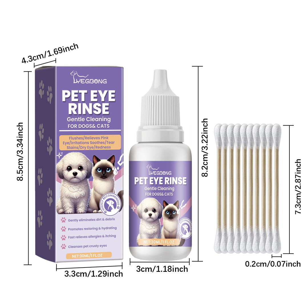 KOLUSE 30ML/1FL.OZ Pet Eye Rinse Eye Wash Solution