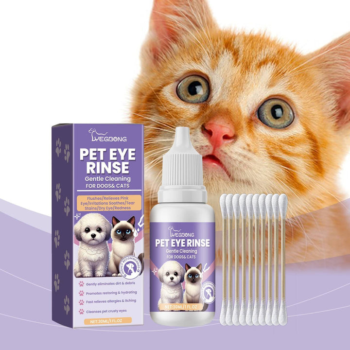 KOLUSE Pet Eye Rinse Eye Wash Solution