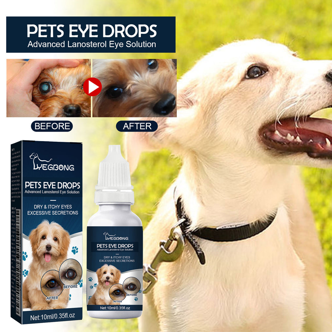 KOLUSE 10ML.0.35FL.OZ Pets Eye Drops Dry & Itchy Eyes Excessive Secretions