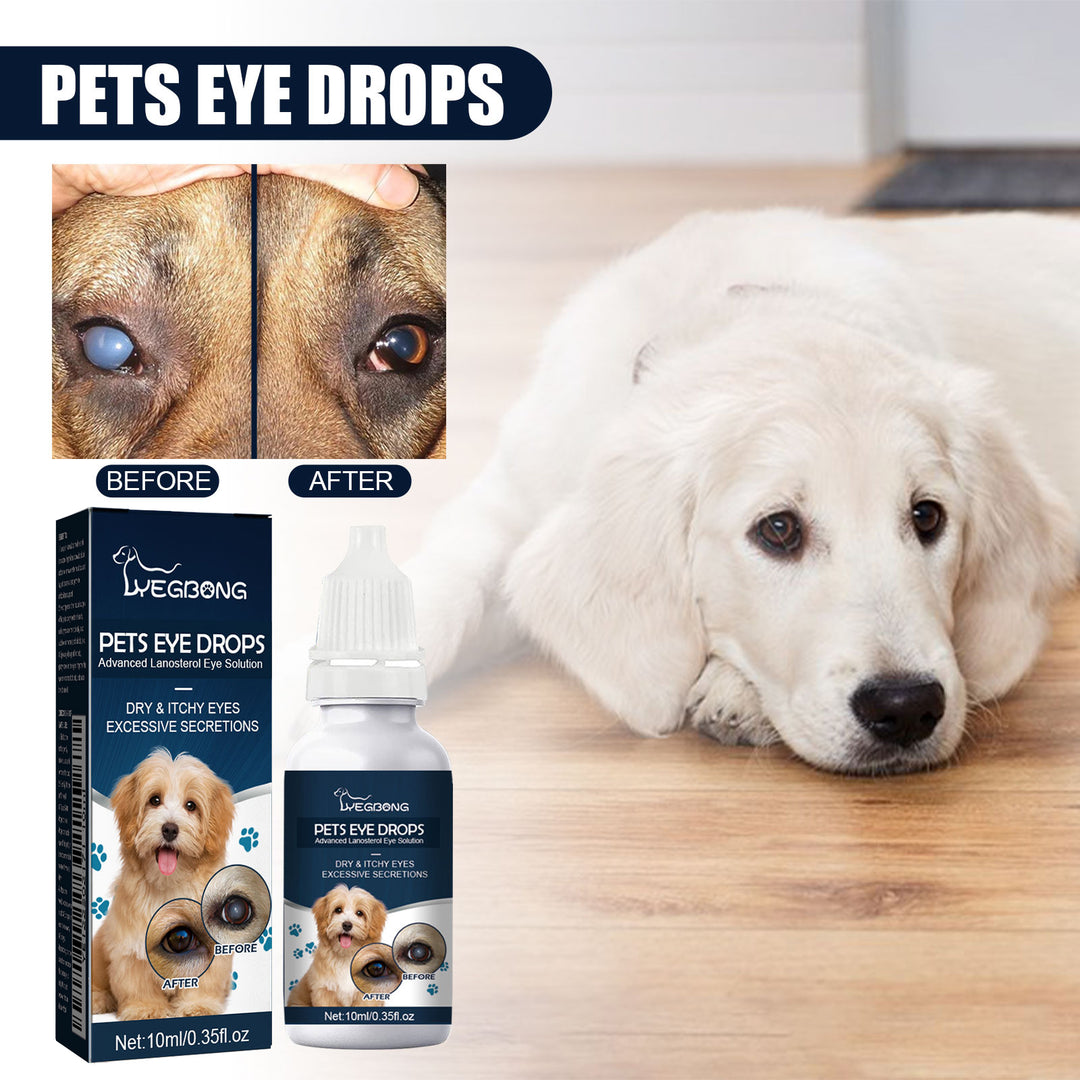 KOLUSE 10ML.0.35FL.OZ Pets Eye Drops Dry & Itchy Eyes Excessive Secretions