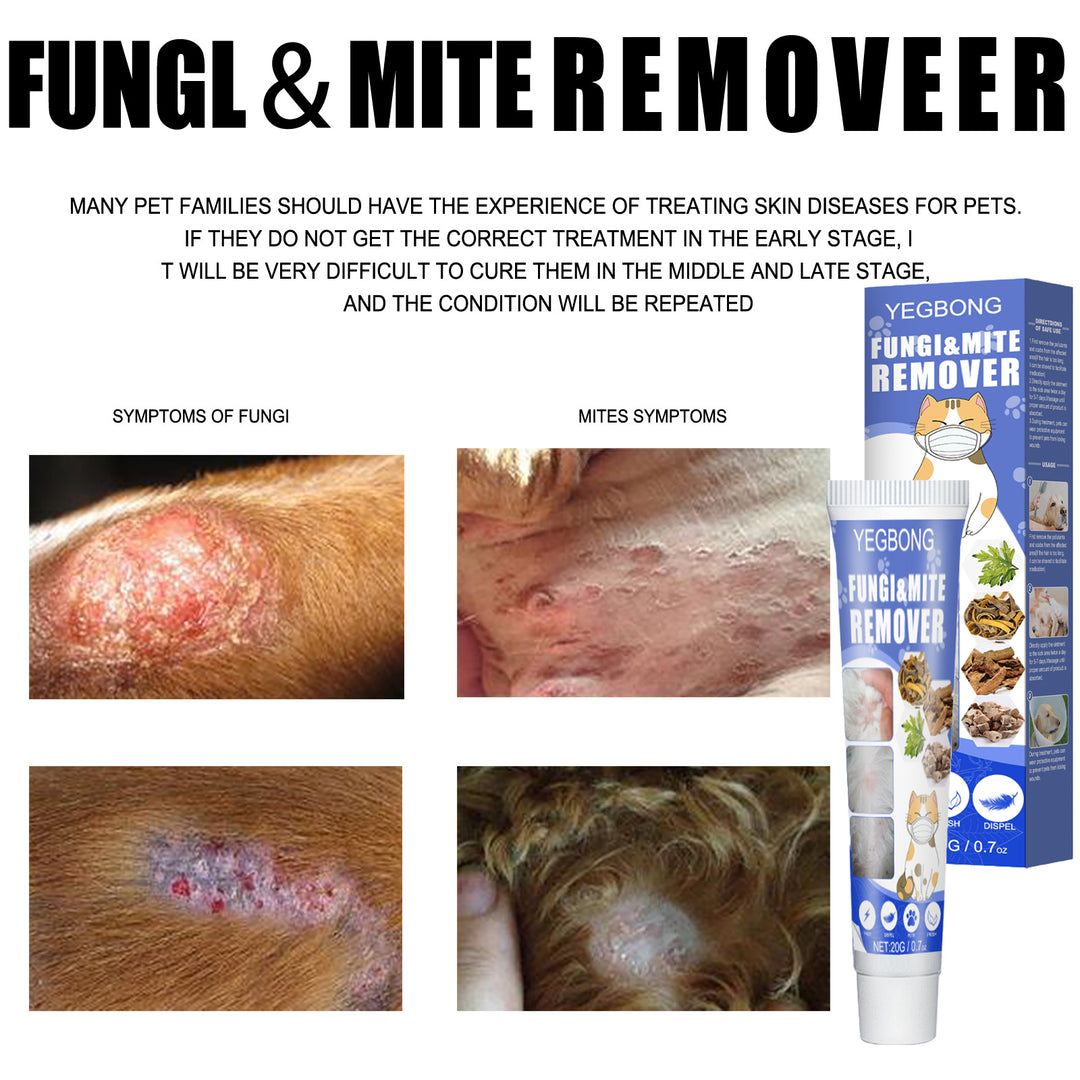 KOLUSE 20G/0.7OZ Fungi Mite Remover Avoid Skin Diseases