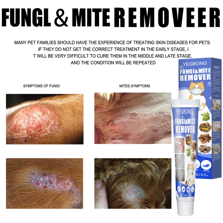 KOLUSE 20G/0.7OZ Fungi Mite Remover Avoid Skin Diseases