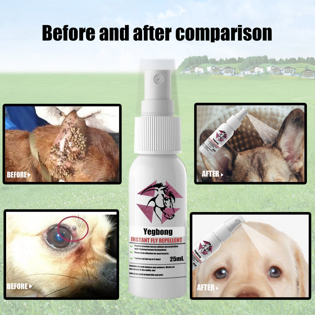 KOLUSE 25ML/0.84FL.OZ Instant Fly Repellent All Pets Available