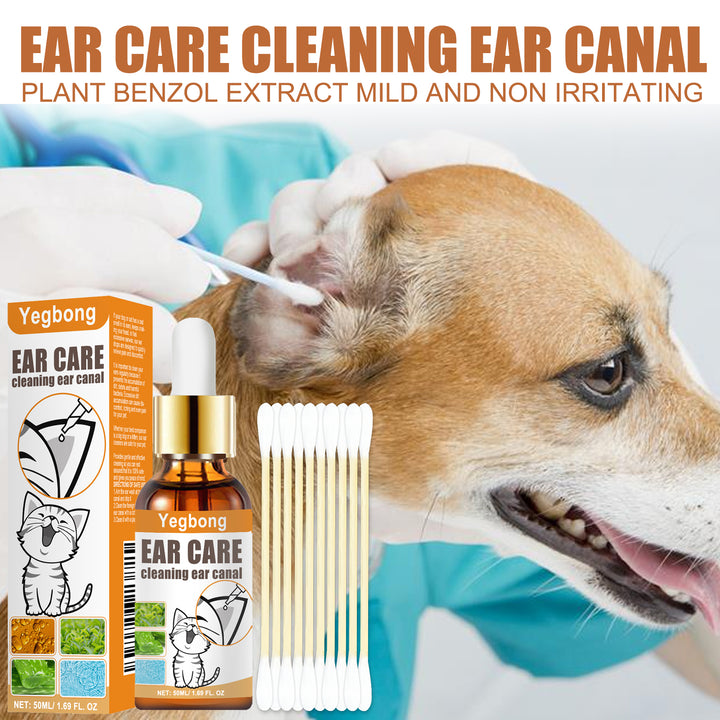 KOLUSE 50ML/1.69FL.OZ Pet Ear Care Cleaning Ear Canal