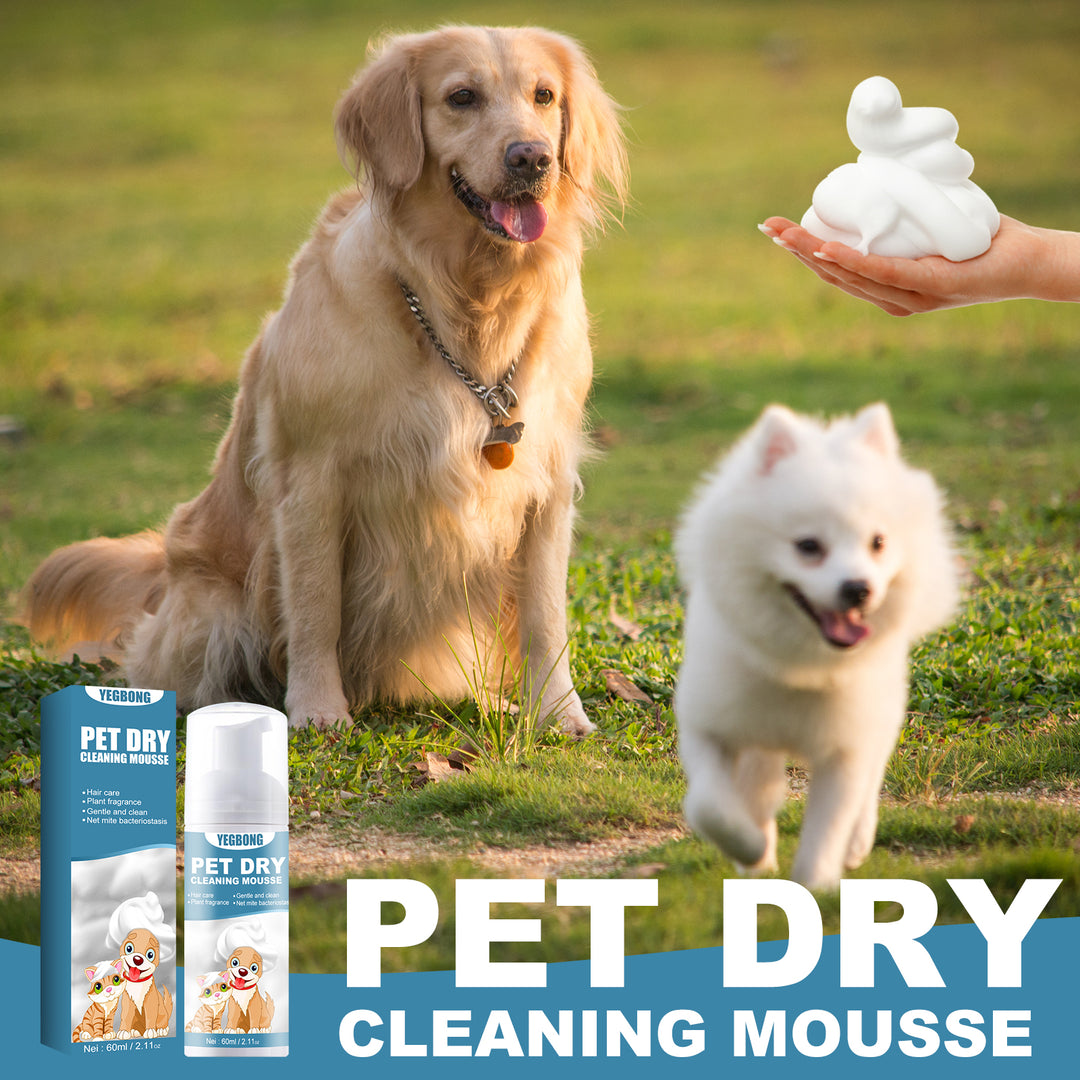 KOLUSE 60ML/2.02FL.OZ Pet Dry Cleaning Mousse Plant Fragrance