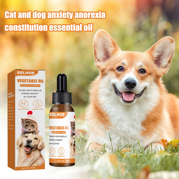 KOLUSE 30L/FL.OZ Cat And Dog Anxiety Anorexia Constitution Essential Oil