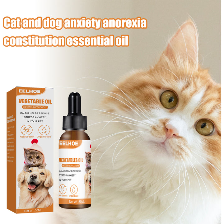 KOLUSE 30L/FL.OZ Cat And Dog Anxiety Anorexia Constitution Essential Oil