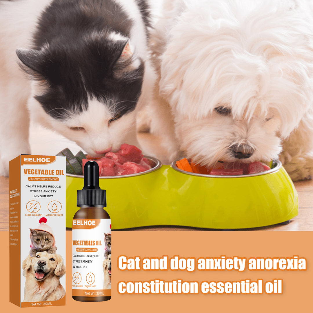 KOLUSE 30L/FL.OZ Cat And Dog Anxiety Anorexia Constitution Essential Oil